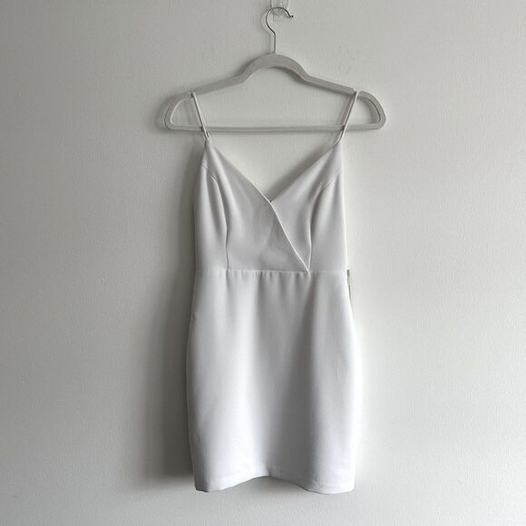 BCBGeneration - Strappy Mini White Cocktail Dress | Size 2 (NWT) - Picture 1 of 6